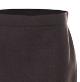 ACINOSO SHORT FELTED WOOL SKIRT