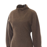 TENUTA WOOL AND CASHMERE JERSEY DRESS