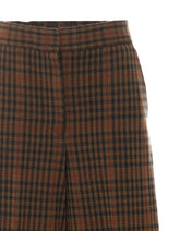 EMIRO PRINCE OF WALES JERSEY LOOSE-FITTING TROUSERS