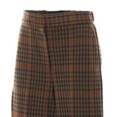 EMIRO PRINCE OF WALES JERSEY LOOSE-FITTING TROUSERS