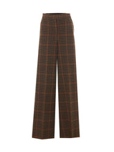 EMIRO PRINCE OF WALES JERSEY LOOSE-FITTING TROUSERS