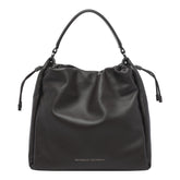 BORSA IN PELLE CON LOGO