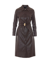 COATED FABRIC DRESS