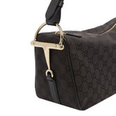 MEDIUM GUCCI HALF HORSEBIT SHOULDER BAG