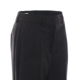 HANGAR PANTALONE FLARE IN PURA LANA NATURAL STRETCH
