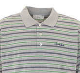 STRIPED LONG SLEEVES T-SHIRT WITH LOGO