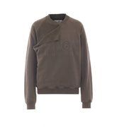 DOUBLE LAYER SWEATSHIRT WITH NUMERIC LOGO