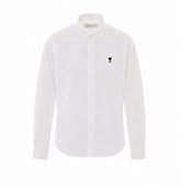 CONTRASTED AMI DE COEUR LOGO SHIRT