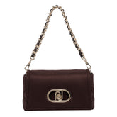 MEDIUM MICROFIBER LA PUFFY CROSSBODY BAG