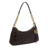 MEDIUM NOLITA POUCH WITH WOVEN LEATHER