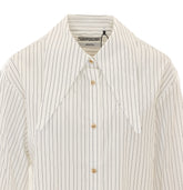 KACAO CAMICIA A RIGHE CON COLLETTO ALLUNGATO