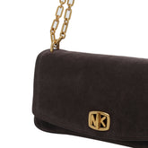 BORSA A SPALLA BRYANT CONVERTIBILE IN SUEDE SMALL
