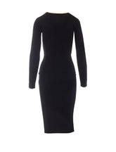 SNAKE WEFT KNIT DRESS
