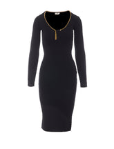 SNAKE WEFT KNIT DRESS