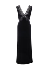 LYSANDRA SATIN MIDI DRESS