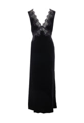LYSANDRA SATIN MIDI DRESS