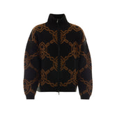 SHIELD ZIP UP SWEATER