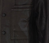 WORKWEAR OVERSHIRT IN COATED DENIM