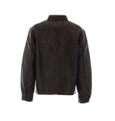 WORKWEAR OVERSHIRT IN COATED DENIM