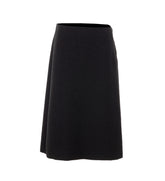 BOUCLE' WOOL MIDI SKIRT