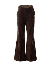 STRAIGHT VELVET PANTS