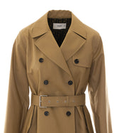 CAPPOTTO TRENCH IN TESSUTO MACKINTOSH E MOTIVO FF ZUCCA