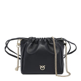 DOUBLE STRAP BUCKET BAG