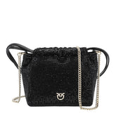 NAPPA FLOWER SHOULDER BUCKET BAG