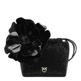 NAPPA FLOWER SHOULDER BUCKET BAG