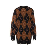 MAGLIA CON SCOLLO A V REBBY