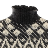 JACQUARD KNITTED VEST