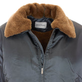 BOMBER CON COLLETTO IN FAUX FUR