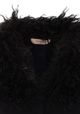 CARDIGAN IN FAUX FUR
