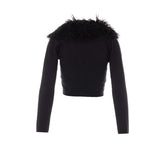 CARDIGAN IN FAUX FUR