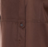 STRETCH SILK SATIN SHIRT