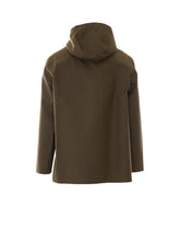CAPPOTTO IN MISTO COTONE CON CAPPUCCIO