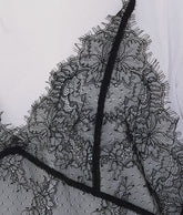 T-SHIRT CON TOP IN PIZZO