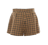 SHORTS IN BOUCLÉ CHECK