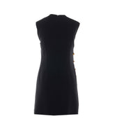 STRETCH VISCOSE CADY MINI DRESS