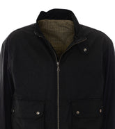 STAND COLLAR WAX JACKET