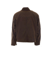 STAND COLLAR WAX JACKET