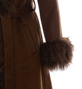 CAPPOTTO LOLA CON INSERTI IN SHEARLING