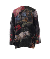 OVERSIZED PRINTED CARIDGAN