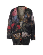 OVERSIZED PRINTED CARIDGAN