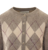 ARGYLE CARDIGAN