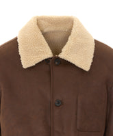 GIACCA LINKING BINDING FAUX SHEARLING