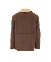 GIACCA LINKING BINDING FAUX SHEARLING