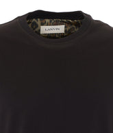 LEOPARD DETAIL T-SHIRT