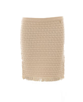 KNITTED MINISKIRT
