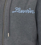LANVIN LOGO HOODED SWEATSHIRT